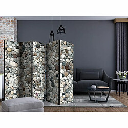 Paris Prix Paravent 5 Volets Beach Pebbles 172x225cm