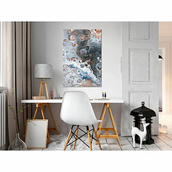 Paris Prix Tableau Imprimé Blue Sienna Marble 40 x 60 cm