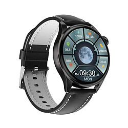 Avis Yonis Montre Connectée Luxe Cuir IP67 Étanche Multisport