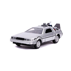 Jada Toys Retour vers le Futur II - Réplique métal DeLorean Time Machine 1/32 Hollywood Rides