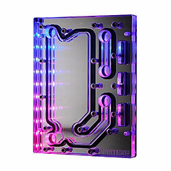 Phanteks Glacier D120 Distro Plate - acrylique