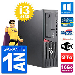 PC Fujitsu Esprimo E720 DT Intel i3-4130 RAM 16Go Disque Dur 2To Windows 10 Wifi · Occasion 