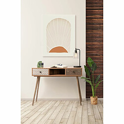 Console baobab en mdf 2 tiroirs et 1 niche ouverte L.100 cm x H.75 cm+Urban Living pas cher