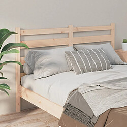 Avis Maison Chic Tête de lit scandinave pour lit adulte,Meuble de chambre 166x4x100 cm Bois massif de pin -MN31757