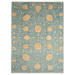 Vidal Tapis de laine 340x251 Bleu Ziegler 