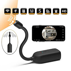 HD4K Mini caméra WiFi sans fil caméra de surveillance de sécurité réseau à 360 degrés Full HD 1080P IP + Carte micro SD TF 256 GB 