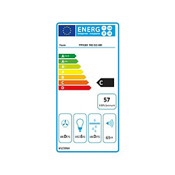 Faure Hotte tiroir FFP426X, 270 m3/h, 3 vitesses, Eclairage led