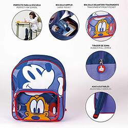 Cartable Mickey Mouse Bleu 25 x 30 x 12 cm