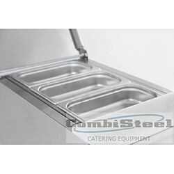 Saladette réfrigérée GN 1/1 - 1 porte - Combisteel - R600aRvs Aisi 2011 PortePleine