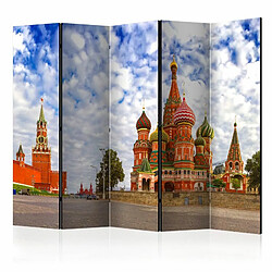 Paris Prix Paravent 5 Volets Red Square, Moscow, Russia 172x225cm 