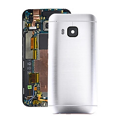 Wewoo Coque arrière argent pour HTC One M9 Couverture de boîtier arrière pièce détachée 