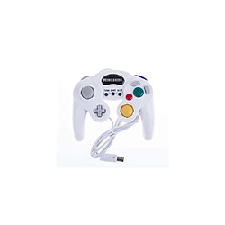 Freaks And Geeks Manette Game Cube pour WII WII U et Nintendo Switch Blanche 