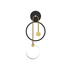 Universal Mur de salon simple lampe murale double cercle 