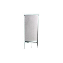 Moustiquaire enroulable en aluminium pour porte - H.220 x L.160 cm - Blanc