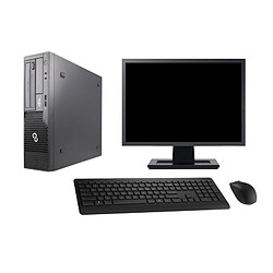 PC Fujitsu E500 E85+ DT Ecran 22" Intel G630 RAM 16Go SSD 240Go Windows 10 Wifi - Occasion