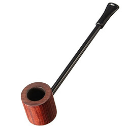 Wewoo Ebony Smoking Pipe Popeye Portable Creative Herb Tobacco Pipes Cadeaux Rouge