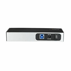 StarTech.com Hub USB-C à 7 ports avec alimentation externe - Concentrateur USB Type-C vers 5x USB A et 2x USB-C - USB 3.0 (HB30C5A2C