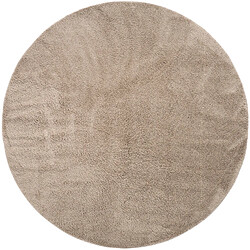 Hadorn Tapis shaggy 122x122 beige Luzern