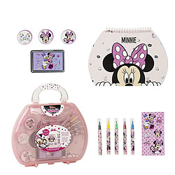 Ensemble de Papeterie Minnie Mouse Rose 11 Pièces 