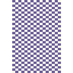 LUUCOZK SalonTapis et moquettes antidérapants pour décoration d'intérieur - Panneau violet-100x160cm