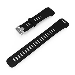 Avis Wewoo Bracelet pour montre connectée Dragonne Sport en silicone Garmin Vivosmart HR 1 Noir