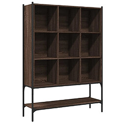 Maison Chic Bibliothèque - Armoire de livres chêne marron 102x30x141,5 cm bois d'ingénierie -GKD43898