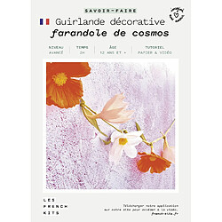 Youdoit Coffret DIY papier - Guirlande décorative florale