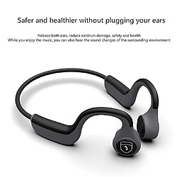 Acheter Universal Casque bluetooth à conduction osseuse Xiaomi Casque bluetooth étanche (gris)