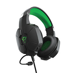 Acheter Trust GXT 323X Carus Casque Avec fil Arceau Jouer Noir, Vert