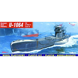 Deutsches U-Boot U 1064 Typ VII C/41 Turm 4- 1:400e - Mirage Hobby 