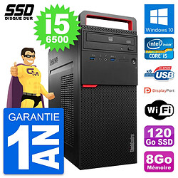 PC Tour Lenovo ThinkCentre M700 Intel i5-6500 RAM 8Go SSD 120Go Windows 10 Wifi · Occasion 