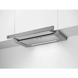 Hotte télescopique 60cm 600m3/h inox - LFP616X - ELECTROLUX 