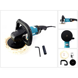 Makita 9237 CB Ponceuse polisseuse à disque 180 mm 1200 Watt