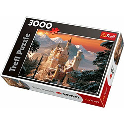 Trefl - 33025 - Puzzle - Wintry Neuschwanstein Castle, Germanie - 3000 Pièces 