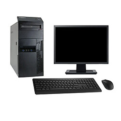 PC Tour Lenovo M93p Ecran 27" Intel i7-4790 RAM 8Go SSD 480Go Windows 10 Wifi · Occasion 