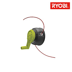 Bobine simple fil RYOBI diamètre 1.2mm et couvercle pour coupe-bordures électriques RAC140