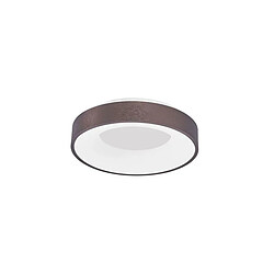 NOVA LUCE Plafonnier RANDO THIN Café Brossé LED 30 W