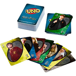 Mattel Games UNO Harry Potter Jeu de cartes - 2 a 10 joueurs - 7 ans et +