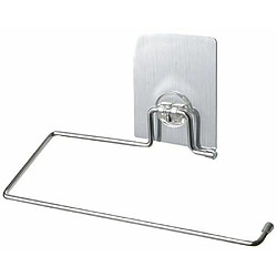 Bestlock Magic RAN6850 Porte-Serviettes Repositionnable Petit Modèle SEBS/PET/PC/Acier Chromé Argenté 25,5 x 6,5 x 14,5 cm