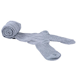 Chaussettes hautes en tricot pour femmes sur la cuisse Chaussettes en tricot extensibles pour filles pas cher