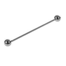 Gilet léger Rond Barbell Collier Cravate Cravate Fermeture Bar Cravate Cravate Pin Or