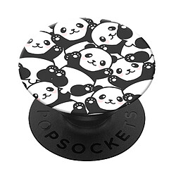 PopGrip Smartphone design panda Maintient Support Vidéo PopSockets Pop Grip Panda - Interchangeable