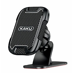 iKAKU KSC-426B Rubans adhésifs pour voiture Support universel magnétique avec rotation à 360 degrés Noir 