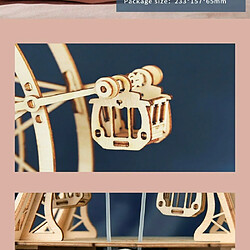 Acheter Universal Puzzle 3D en bois tournant boîte à musique grand roue cadeau | Puzzle