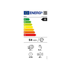 Lave-vaisselle 60cm 14 couverts 43db tout intégrable - SMV8TCX01E - BOSCH