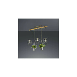 TRIO LIGHTING Suspensions Plant Nickel Antique 3x40W E27 