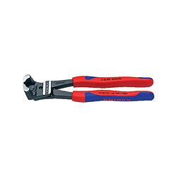 KNIPEX Les pinces coupantes devant démultipliées sont considérablement plus légères et plus pratiques que les pinces classiques mais elles offrent tout de même une capacité de coupe plus élevée Avec branches minces bicolores à double composante sans col pour