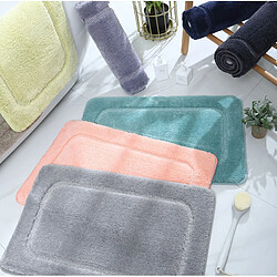 Acheter LUUCOZK Tapis de bain antidérapants absorbants à séchage rapide, tapis de décoration de salle de bain-cendres de lave-50x80cm