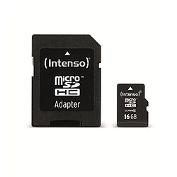 Carte Micro-SD 16GB Classe 10 - Intenso