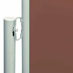 Avis Maison Chic Auvent latéral rétractable de balcon | Store extérieur | Auvent solaire de patio 200x600 cm Marron -GKD25877